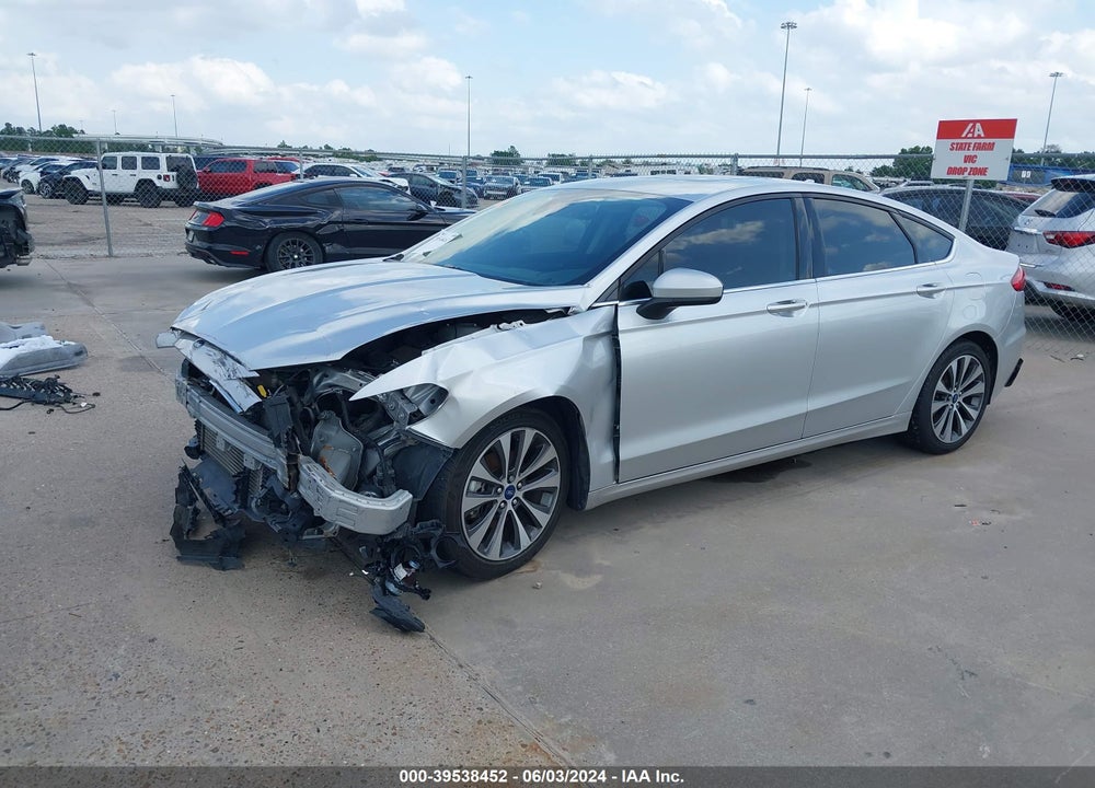 2019 FORD FUSION SE VIN: 3FA6P0T93KR259834