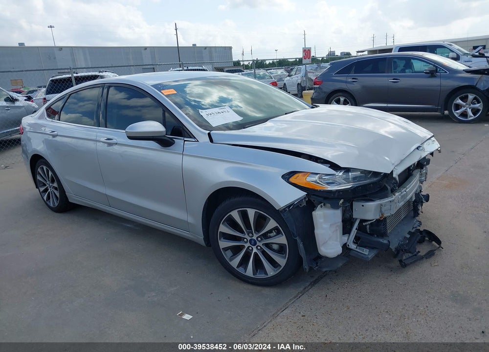 2019 FORD FUSION SE VIN: 3FA6P0T93KR259834