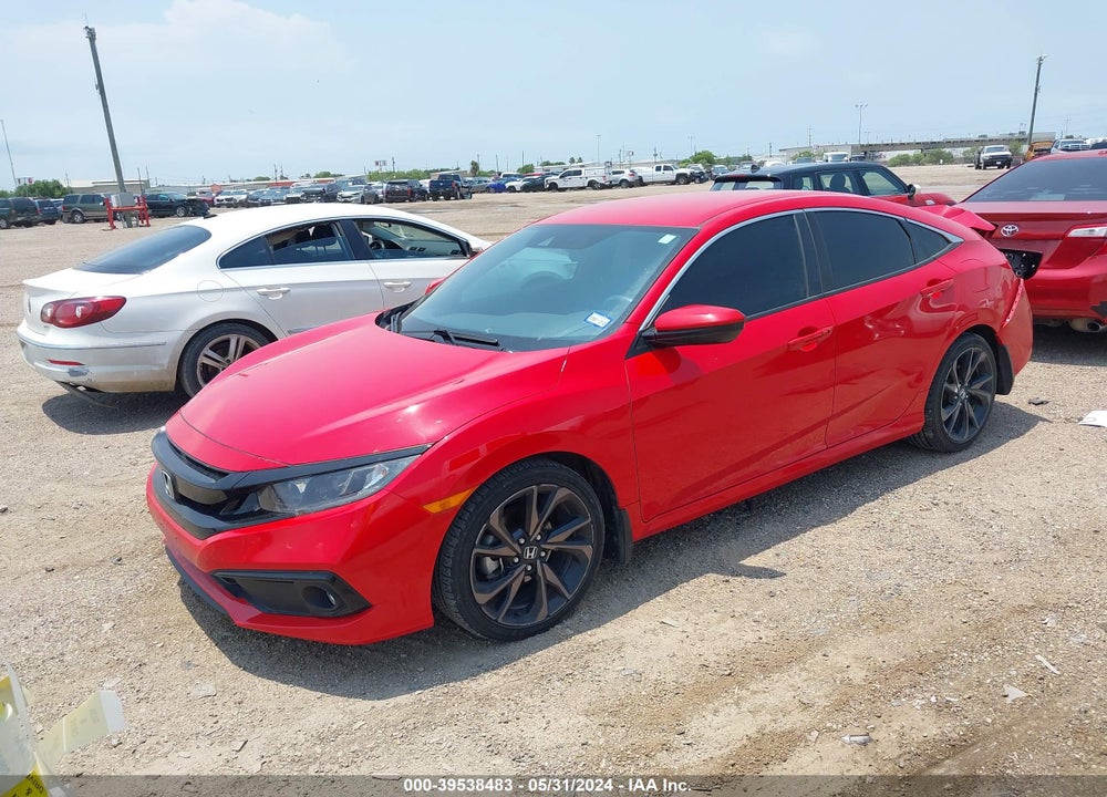 2020 HONDA CIVIC SPORT VIN: 2HGFC2E87LH524131