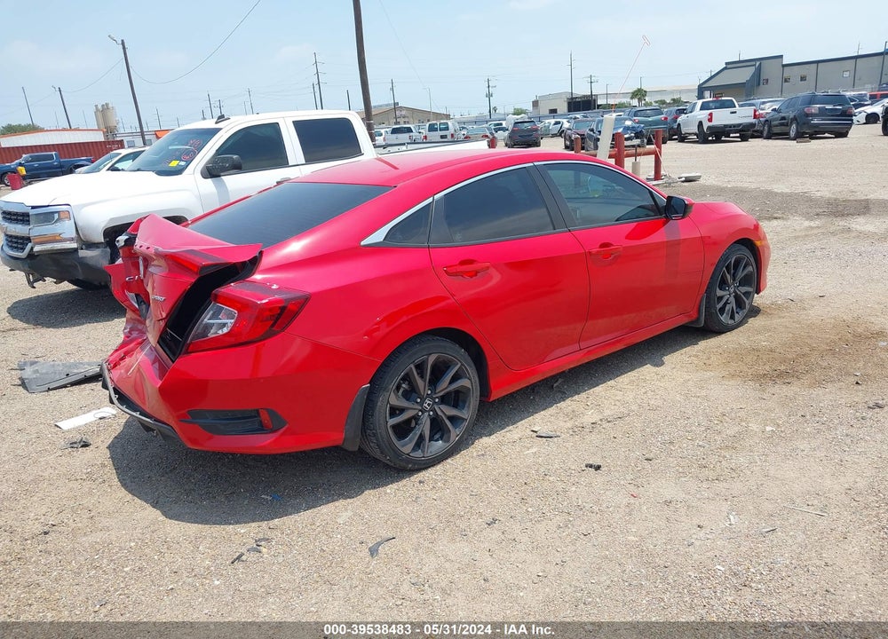 2020 HONDA CIVIC SPORT VIN: 2HGFC2E87LH524131