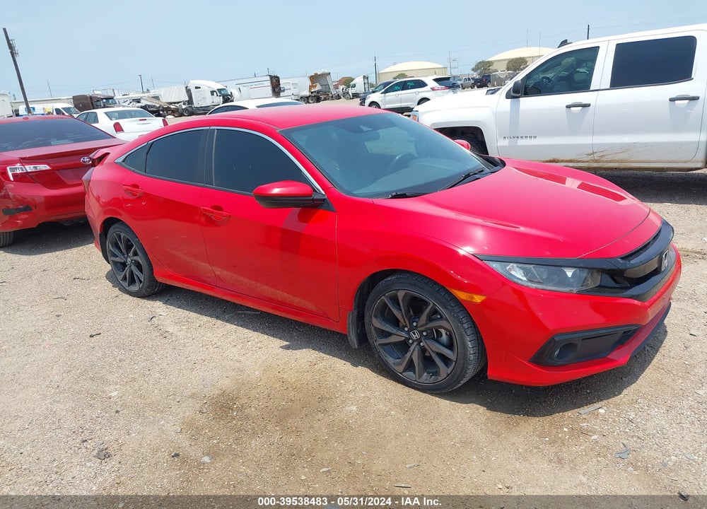 2020 HONDA CIVIC SPORT VIN: 2HGFC2E87LH524131