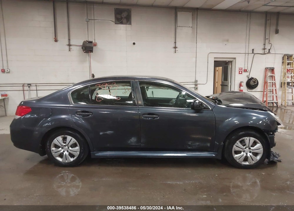 2013 SUBARU LEGACY 2.5I VIN: 4S3BMBA68D3043324