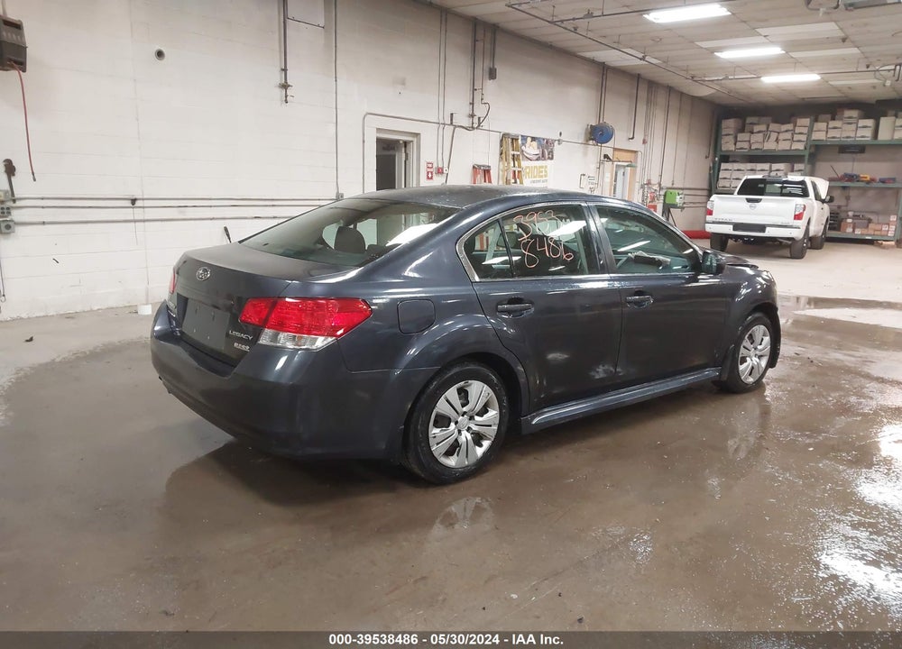 2013 SUBARU LEGACY 2.5I VIN: 4S3BMBA68D3043324