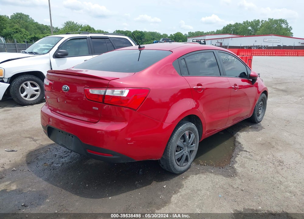 2014 KIA RIO LX VIN: KNADM4A38E6400993