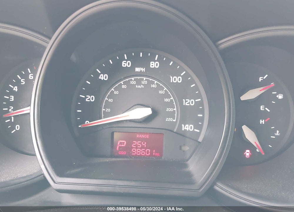 2014 KIA RIO LX VIN: KNADM4A38E6400993