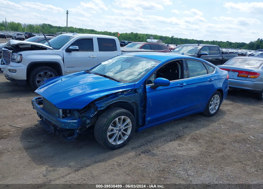 2020 FORD FUSION SE VIN: 3FA6P0HD5LR110534