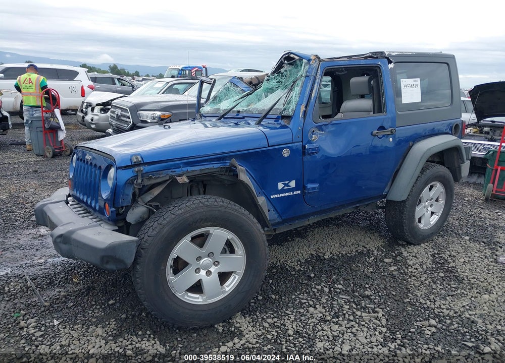 2009 JEEP WRANGLER X VIN: 1J4FA24169L734394