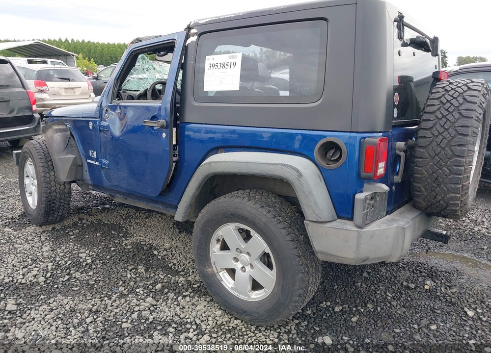 2009 JEEP WRANGLER X VIN: 1J4FA24169L734394