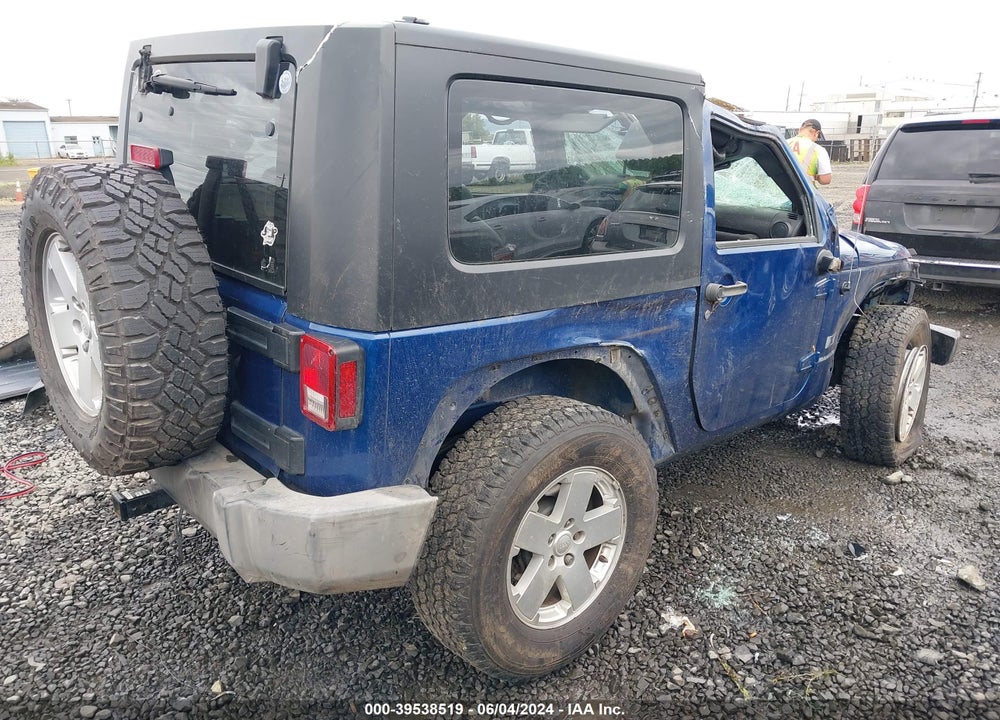 2009 JEEP WRANGLER X VIN: 1J4FA24169L734394