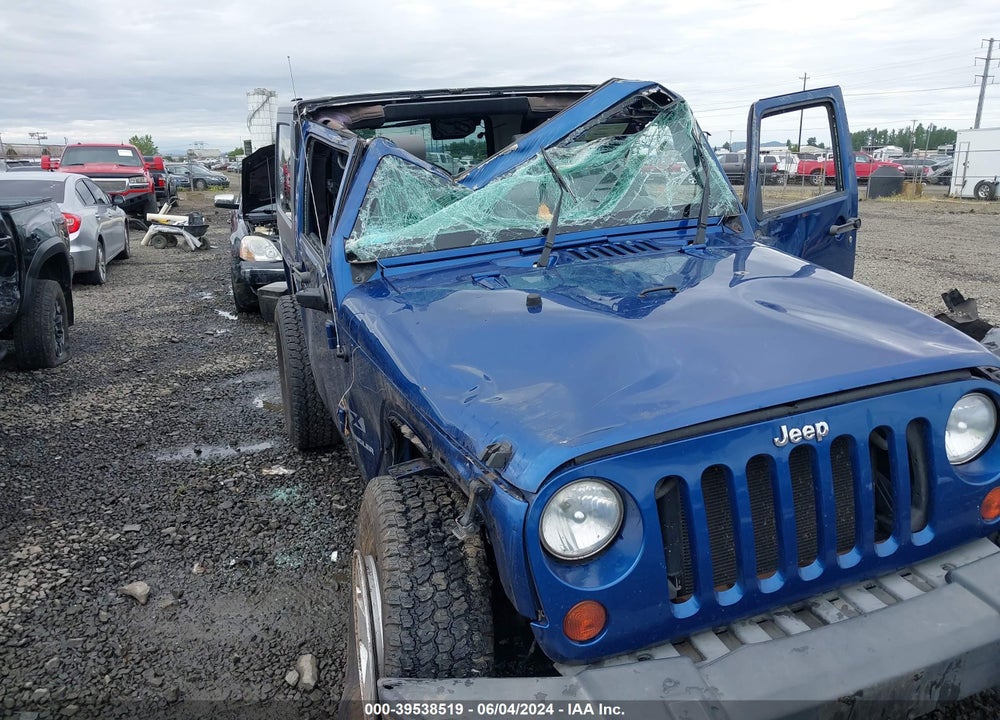 2009 JEEP WRANGLER X VIN: 1J4FA24169L734394
