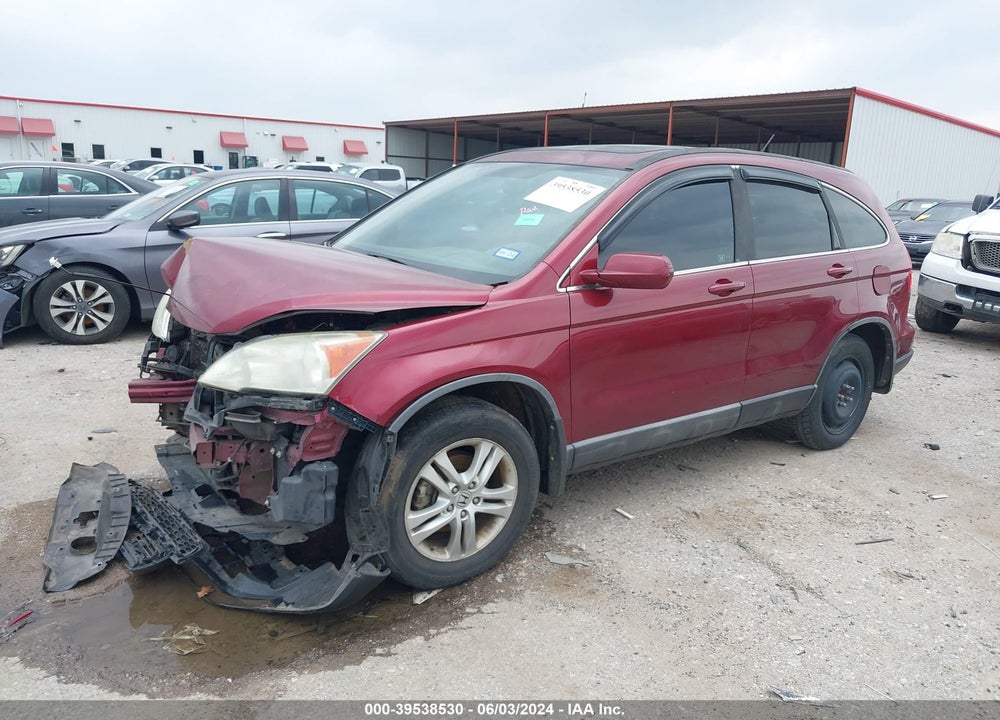 2010 HONDA CR-V EX-L VIN: 5J6RE3H76AL014619