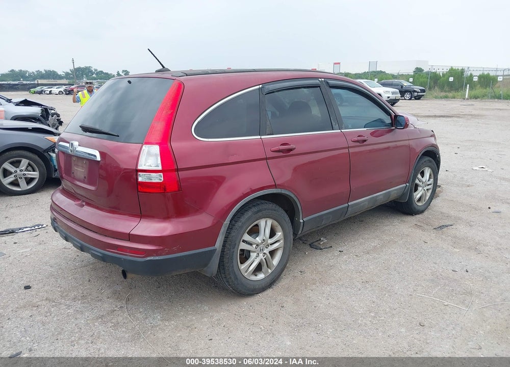2010 HONDA CR-V EX-L VIN: 5J6RE3H76AL014619