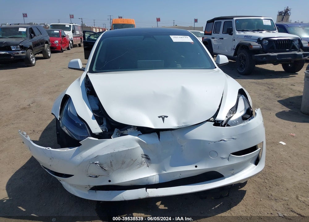2021 TESLA MODEL 3 LONG RANGE DUAL MOTOR ALL-WHEEL DRIVE VIN: 5YJ3E1EB7MF099180