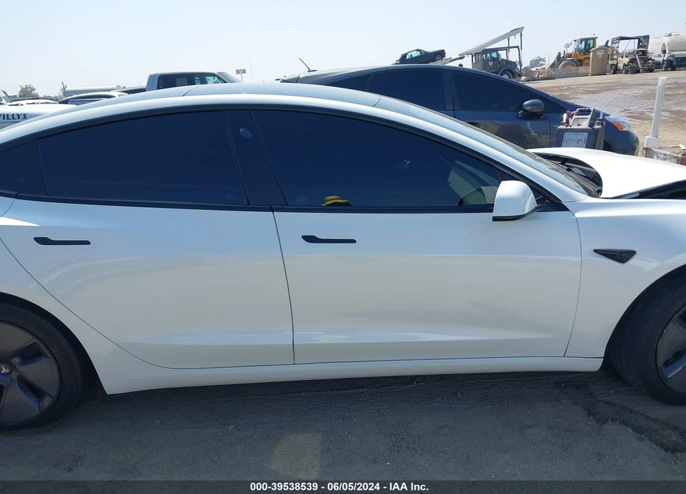 2021 TESLA MODEL 3 LONG RANGE DUAL MOTOR ALL-WHEEL DRIVE VIN: 5YJ3E1EB7MF099180
