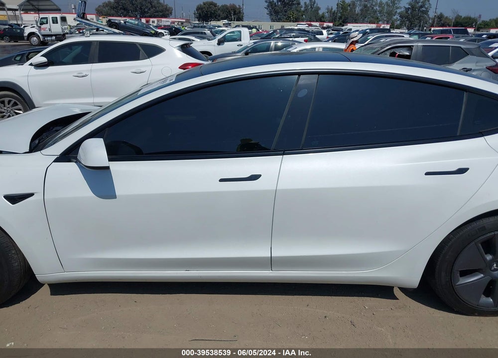 2021 TESLA MODEL 3 LONG RANGE DUAL MOTOR ALL-WHEEL DRIVE VIN: 5YJ3E1EB7MF099180