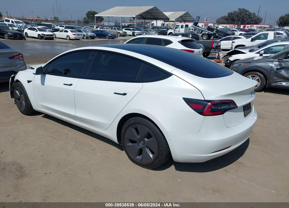 2021 TESLA MODEL 3 LONG RANGE DUAL MOTOR ALL-WHEEL DRIVE VIN: 5YJ3E1EB7MF099180