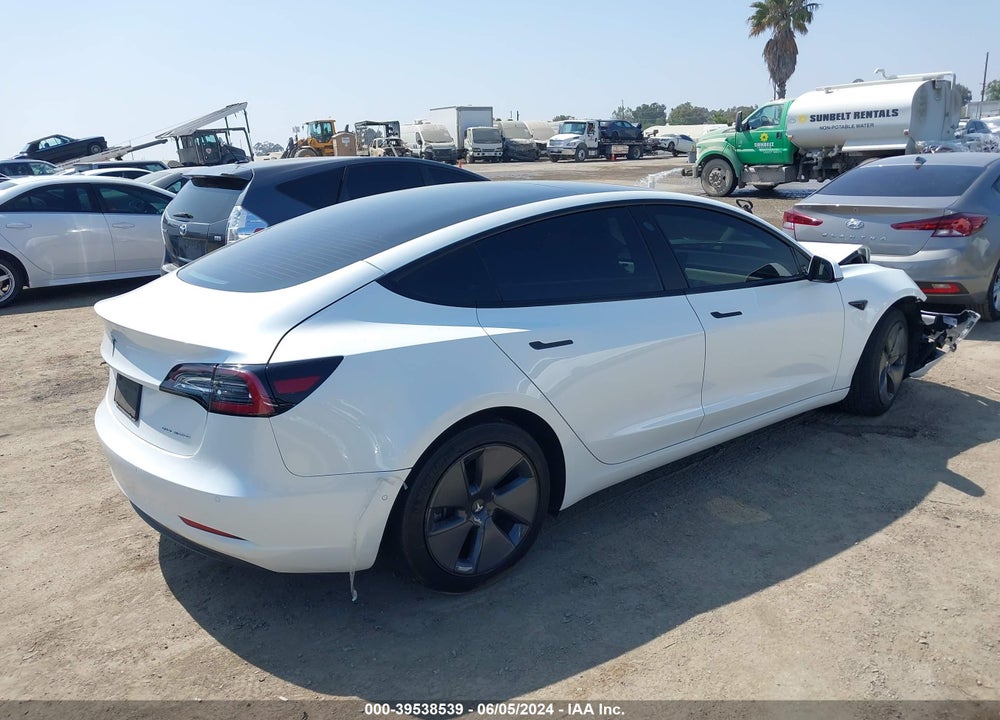 2021 TESLA MODEL 3 LONG RANGE DUAL MOTOR ALL-WHEEL DRIVE VIN: 5YJ3E1EB7MF099180