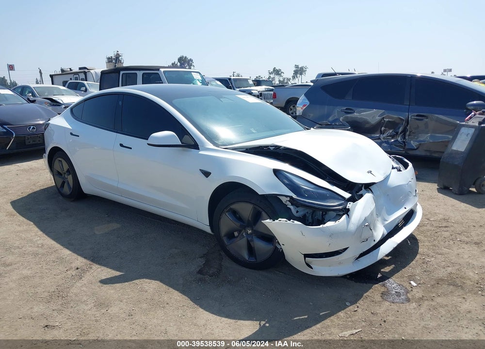 2021 TESLA MODEL 3 LONG RANGE DUAL MOTOR ALL-WHEEL DRIVE VIN: 5YJ3E1EB7MF099180