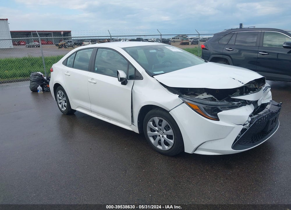 2020 TOYOTA COROLLA LE VIN: 5YFEPRAE7LP118654