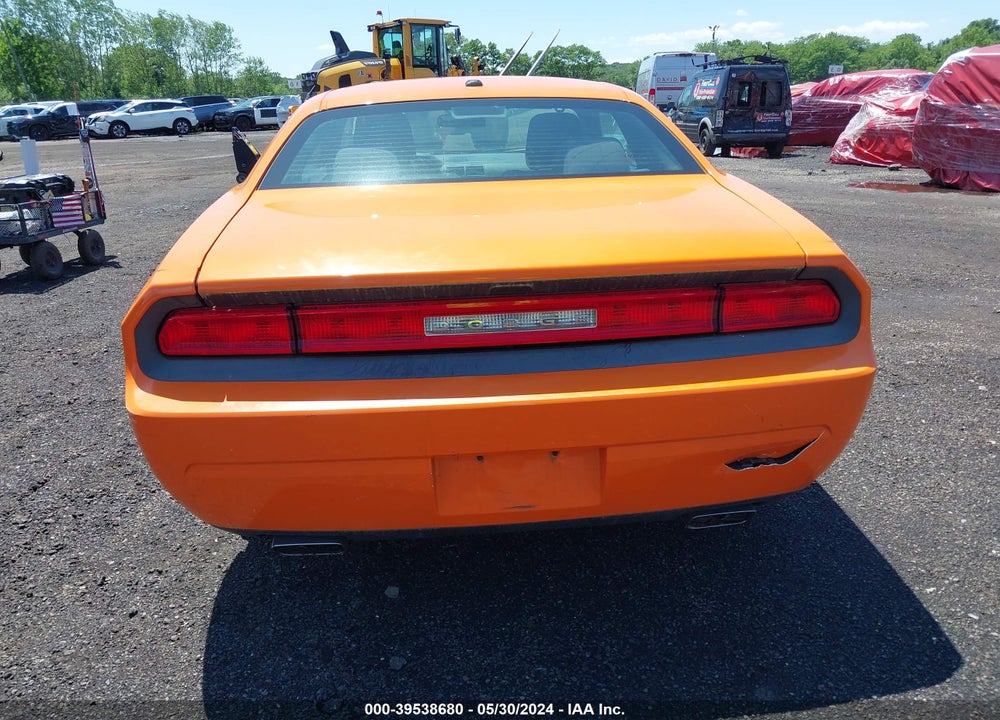 2012 DODGE CHALLENGER SXT VIN: 2C3CDYAG7CH141504