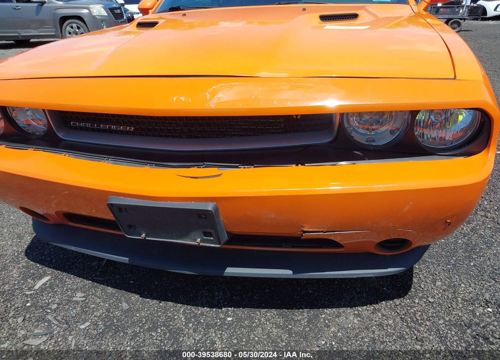 2012 DODGE CHALLENGER SXT VIN: 2C3CDYAG7CH141504