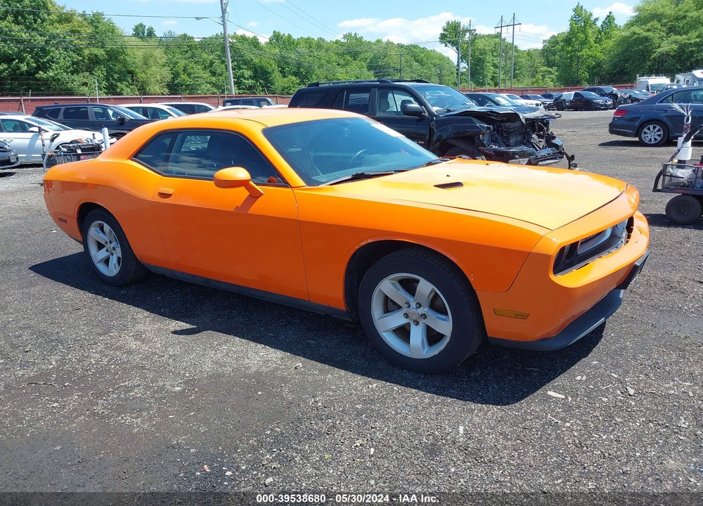 2012 DODGE CHALLENGER SXT VIN: 2C3CDYAG7CH141504