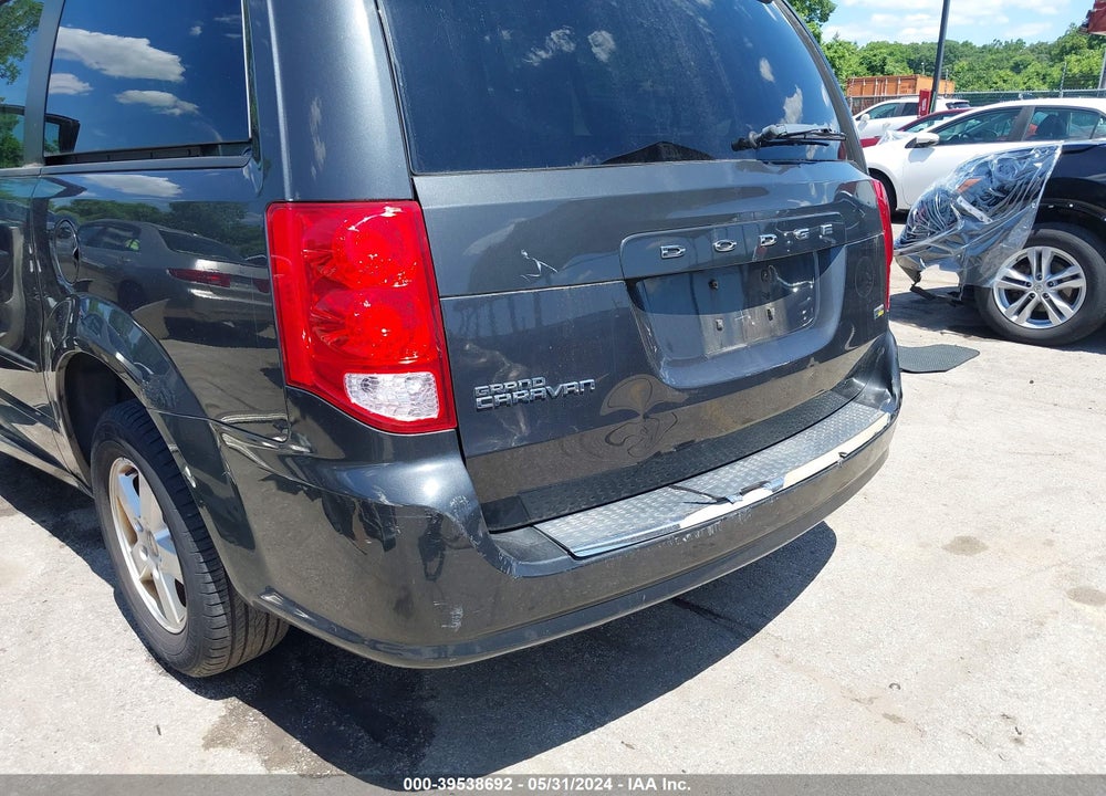2011 DODGE GRAND CARAVAN MAINSTREET VIN: 2D4RN3DG2BR629062