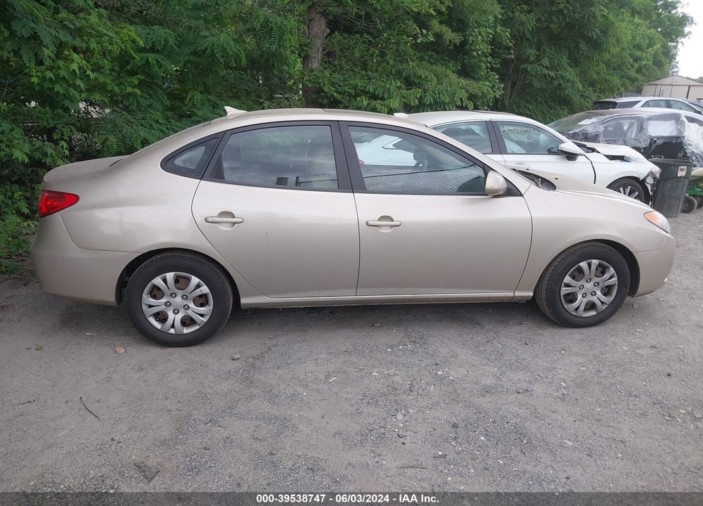 2010 HYUNDAI ELANTRA GLS VIN: KMHDU4ADXAU070996