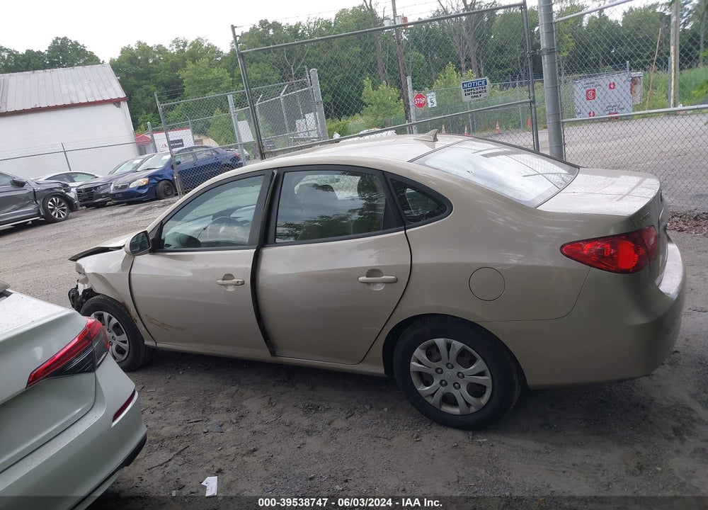 2010 HYUNDAI ELANTRA GLS VIN: KMHDU4ADXAU070996