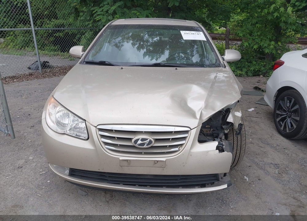 2010 HYUNDAI ELANTRA GLS VIN: KMHDU4ADXAU070996
