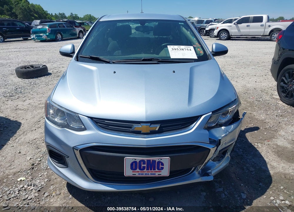 2018 CHEVROLET SONIC VIN: 1G1JD5SH1J4109935