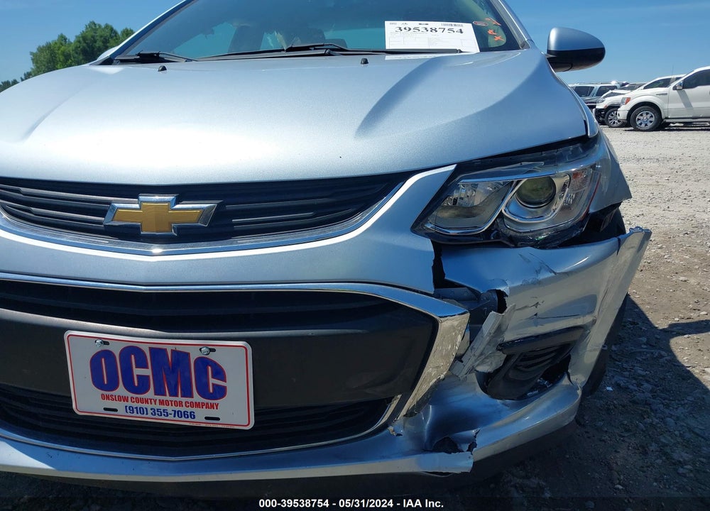 2018 CHEVROLET SONIC VIN: 1G1JD5SH1J4109935