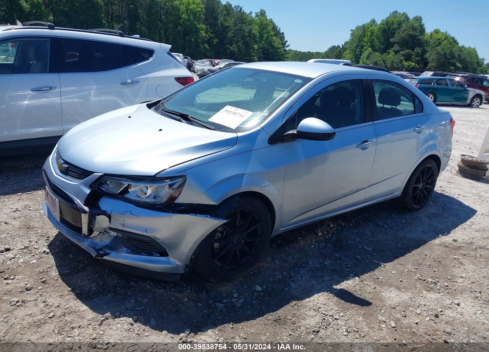 2018 CHEVROLET SONIC VIN: 1G1JD5SH1J4109935