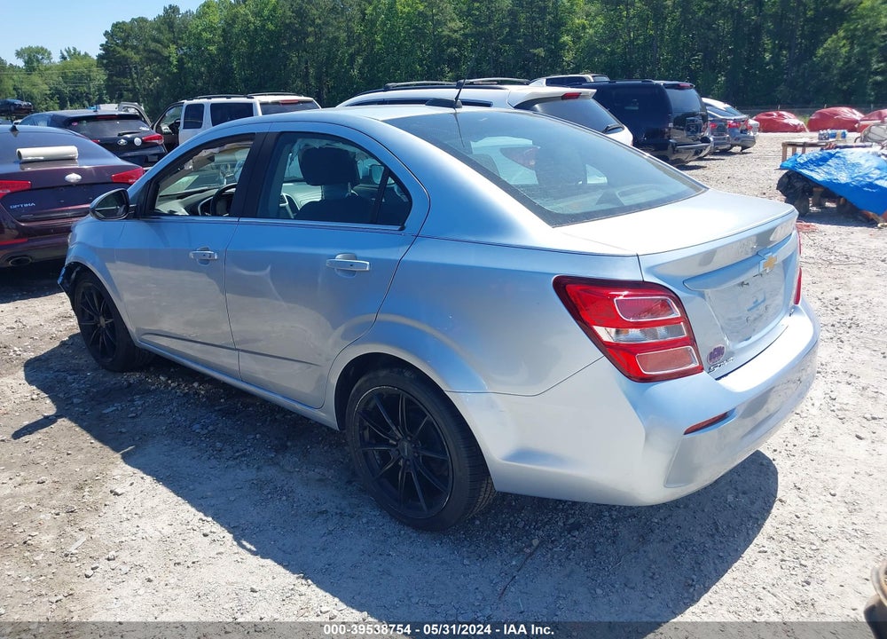 2018 CHEVROLET SONIC VIN: 1G1JD5SH1J4109935