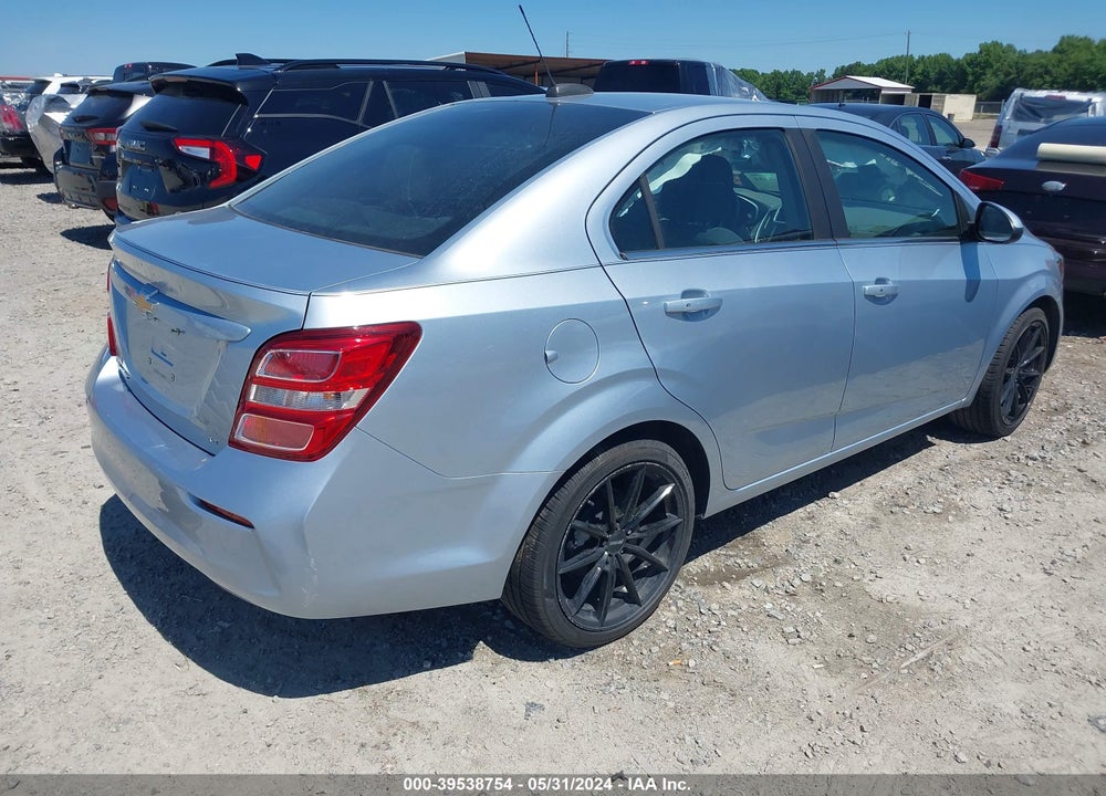 2018 CHEVROLET SONIC VIN: 1G1JD5SH1J4109935