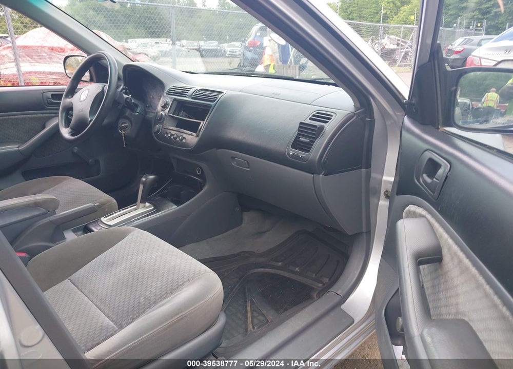 2005 HONDA CIVIC VP VIN: 1HGES16345L008567