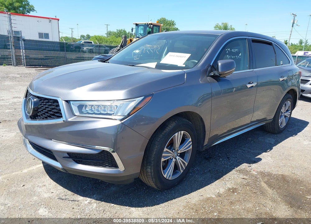 2020 ACURA MDX STANDARD VIN: 5J8YD4H37LL046815