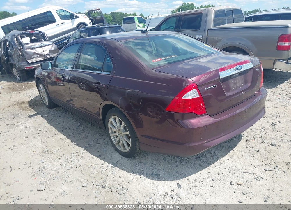 2011 FORD FUSION SEL VIN: 3FAHP0JA1BR309202