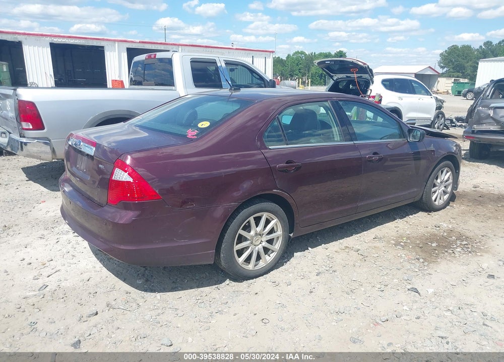 2011 FORD FUSION SEL VIN: 3FAHP0JA1BR309202