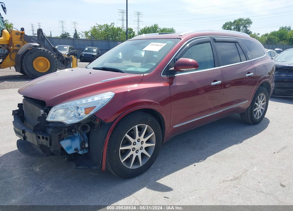 2017 BUICK ENCLAVE LEATHER VIN: 5GAKRBKD2HJ239955