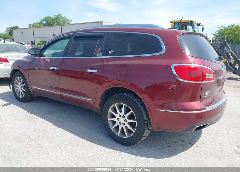 2017 BUICK ENCLAVE LEATHER VIN: 5GAKRBKD2HJ239955
