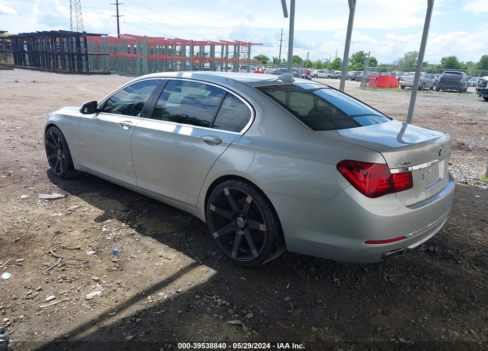 2013 BMW 750LI XDRIVE VIN: WBAYF8C5XDDE59137