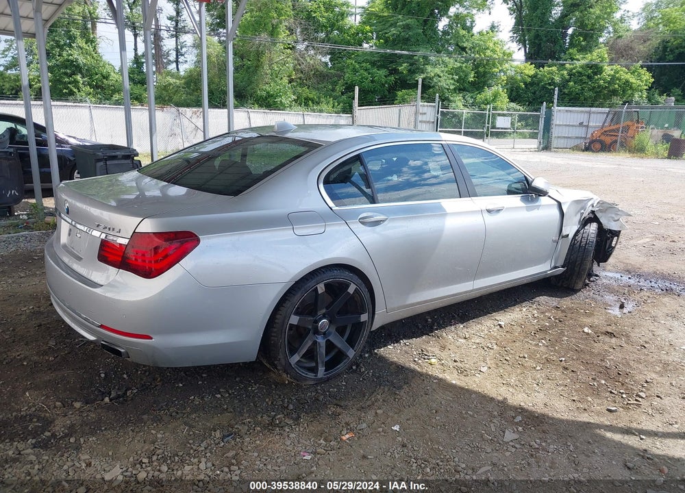 2013 BMW 750LI XDRIVE VIN: WBAYF8C5XDDE59137