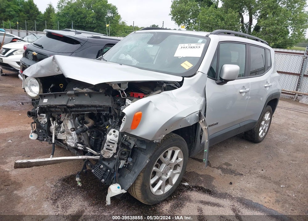2019 JEEP RENEGADE LATITUDE 4X4 VIN: ZACNJBBB7KPK58619