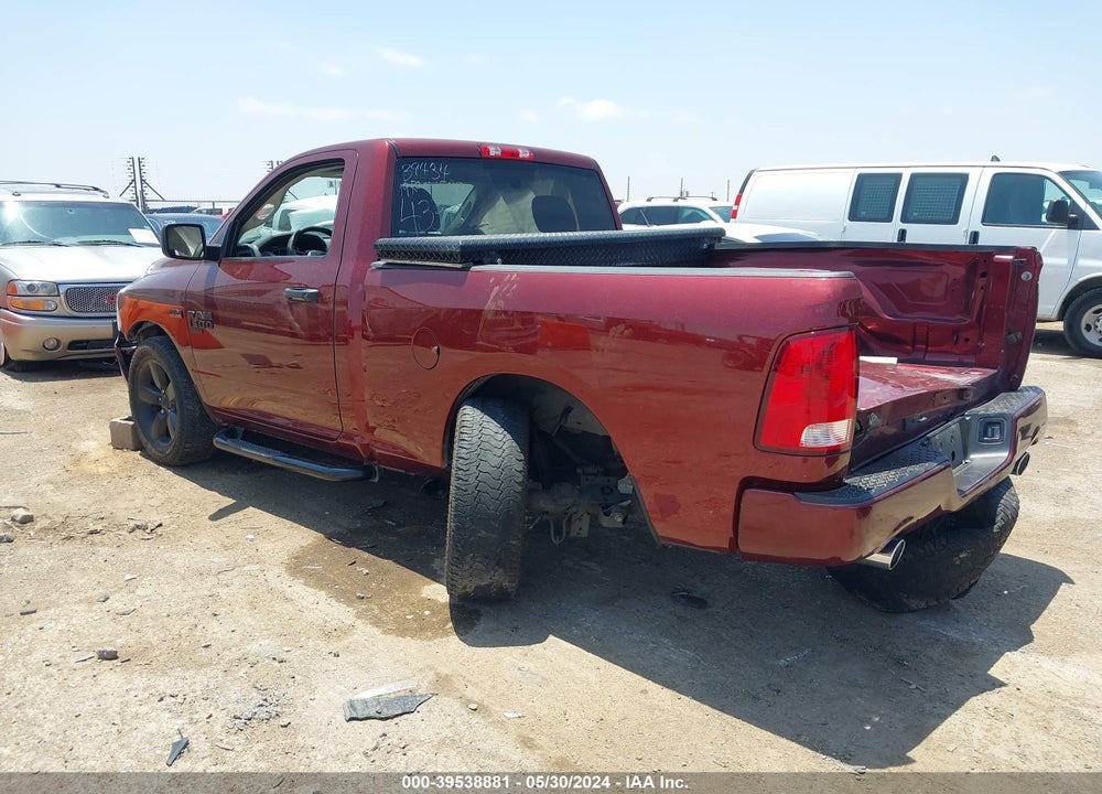 2019 RAM 1500 CLASSIC EXPRESS REGULAR CAB 4X2 6'4 BOX VIN: 3C6JR6ATXKG614338