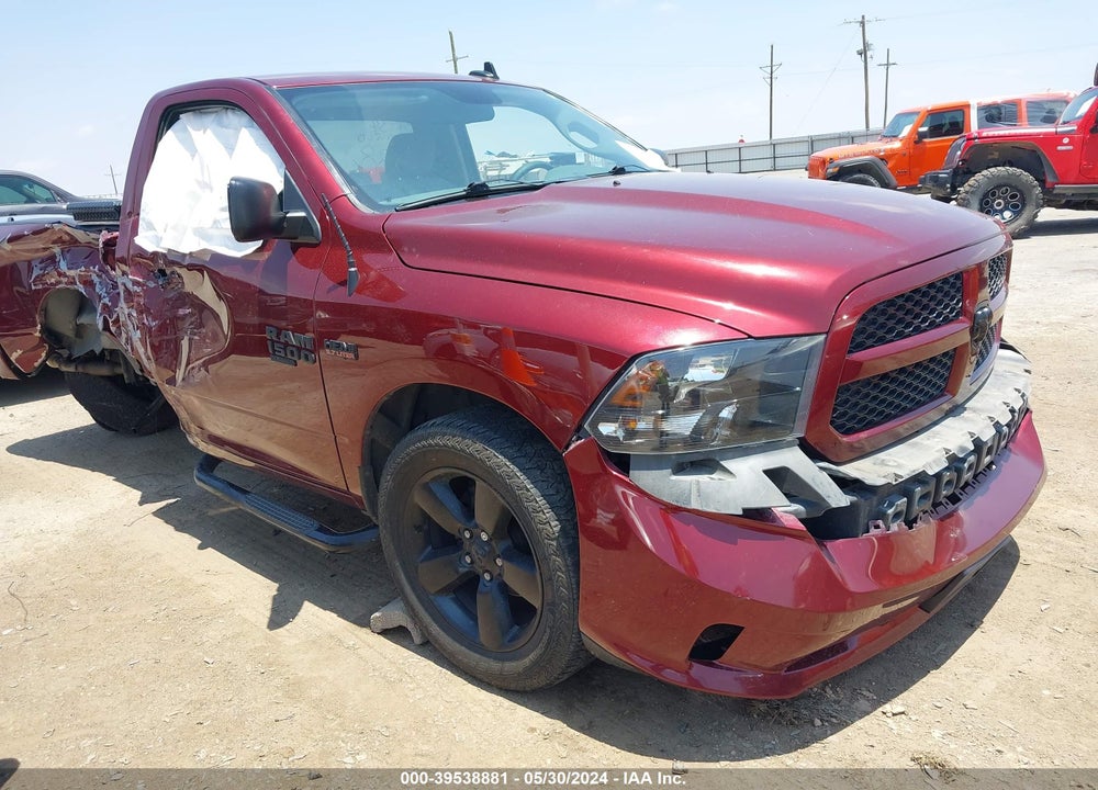 2019 RAM 1500 CLASSIC EXPRESS REGULAR CAB 4X2 6'4 BOX VIN: 3C6JR6ATXKG614338