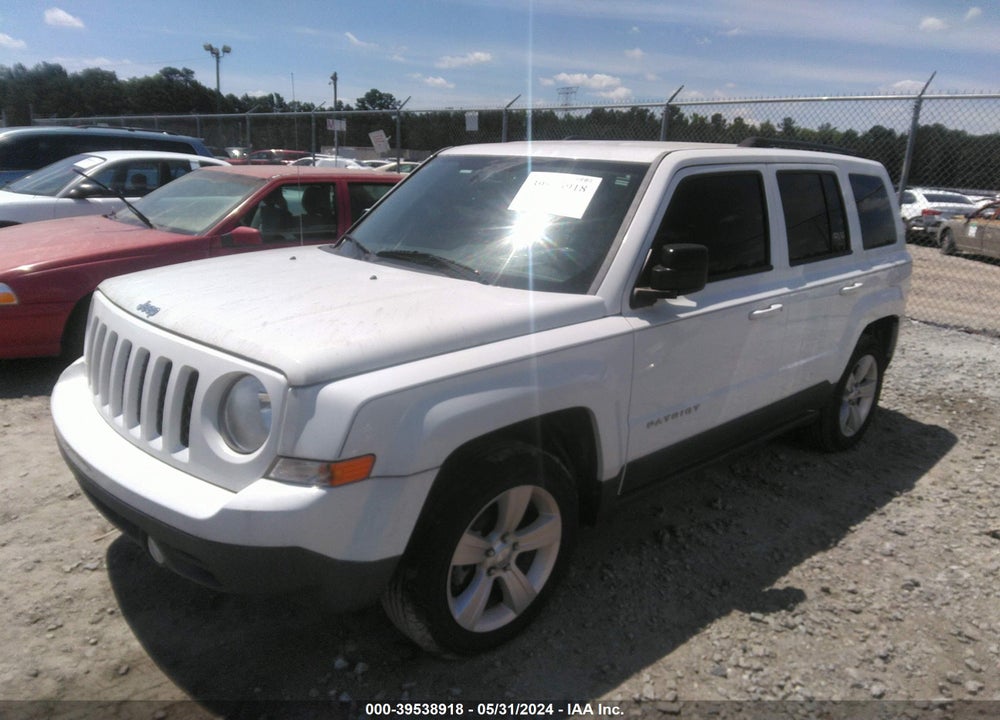 2016 JEEP PATRIOT LATITUDE VIN: 1C4NJPFAXGD584440