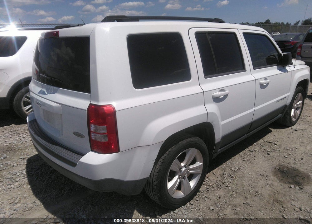 2016 JEEP PATRIOT LATITUDE VIN: 1C4NJPFAXGD584440