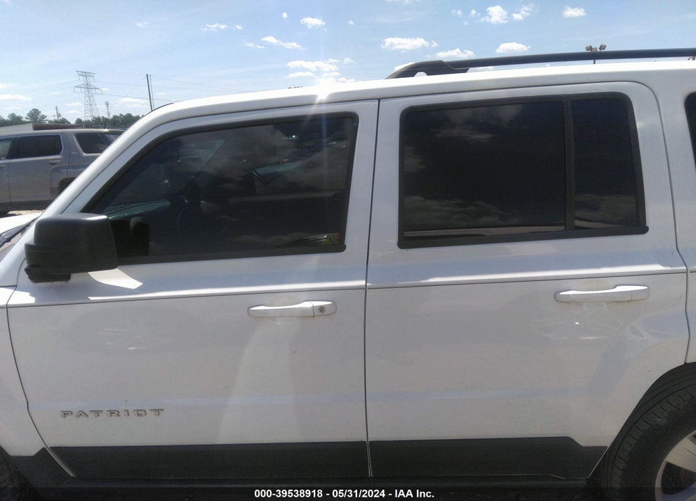 2016 JEEP PATRIOT LATITUDE VIN: 1C4NJPFAXGD584440