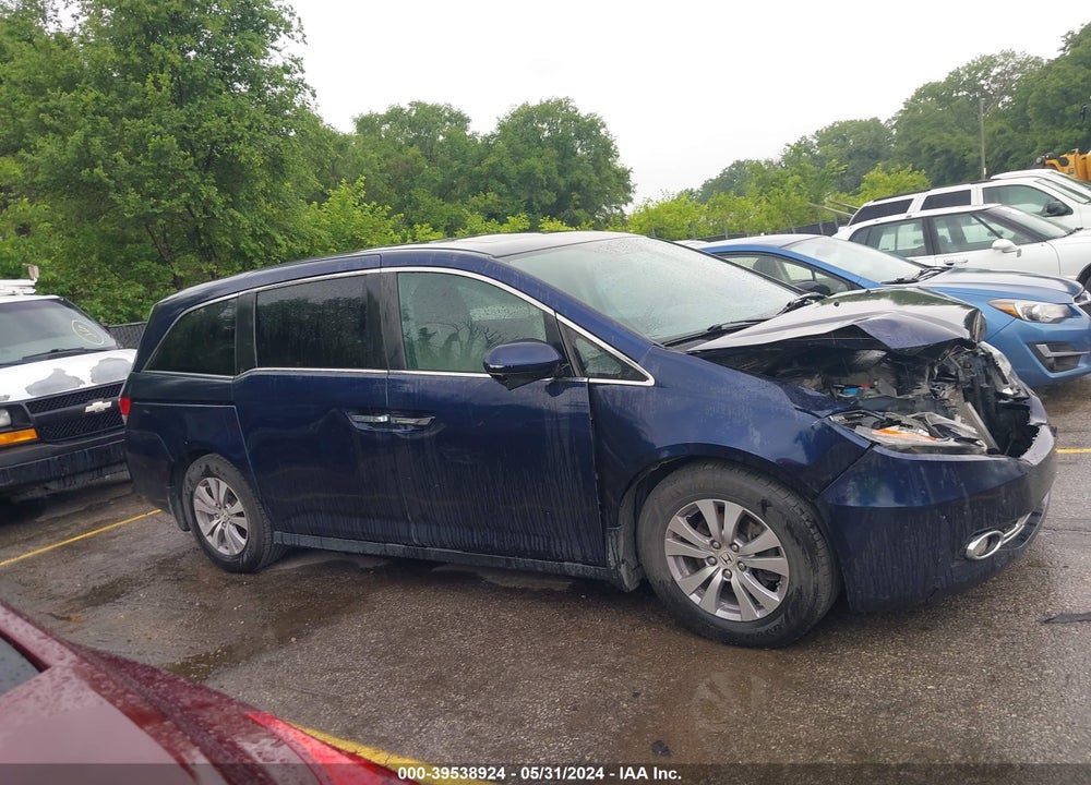 2015 HONDA ODYSSEY EX-L VIN: 5FNRL5H68FB123365